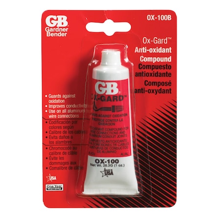 Gb Gardner Bender Ox-Gard Low Strength White Anti-Oxident Compound 1 oz OX-100B